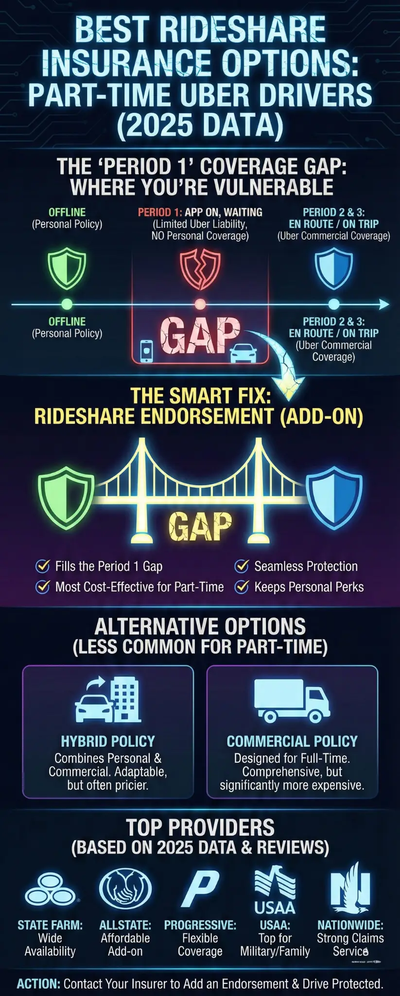 The Three Periods of Rideshare Coverage (And Where the Danger Hides)